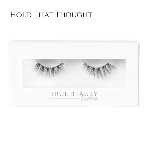 Hold That Thought Half Lash Style